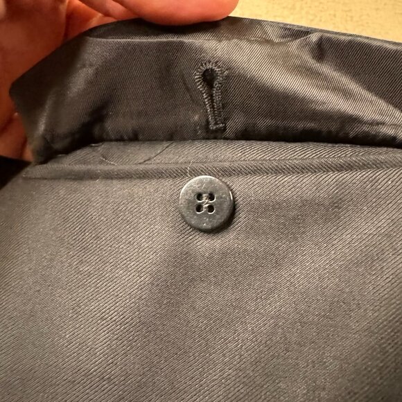 Authentic DIOR Men's Black Woven Pants - Size 36 - Picture 7 of 8